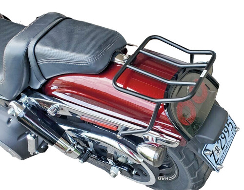 Luggage rack black harley - luggage,