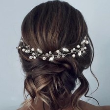 Pearl Wedding Hair Vines