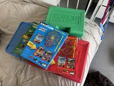 K'NEX Bundle Amusement Park Carnival Rides Ferris Wheel Read Collector KNEX