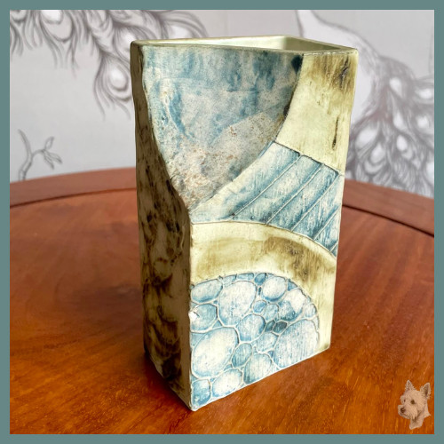 Carn pottery vase - vase, john