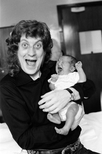 Noddy holder with his daughter - with,