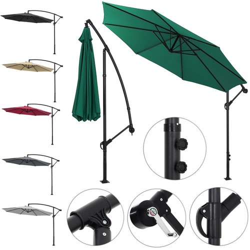 Outdoor parasol garden - parasol, 3m