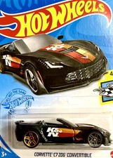 Hot Wheels: HW Speed Graphics Corvette C7 Z06 Convertible - Black