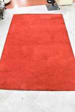 Ikea Adum Solid Red Carpet 133X195 Cm