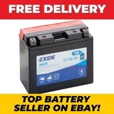 Exide ET12B-BS 12V Motorcycle