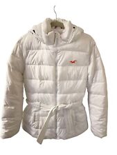 Hollister Puffer Belted Parka Coat Women's Large