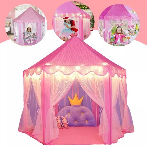 Pink princess castle - princess, play