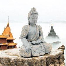 60cm garden ornament sitting - 60cm,