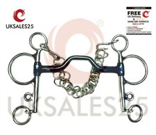 Ported Pelham Blue Sweet Iron