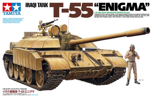 Tamiya 35324 iraqi tank - 35324, t-55