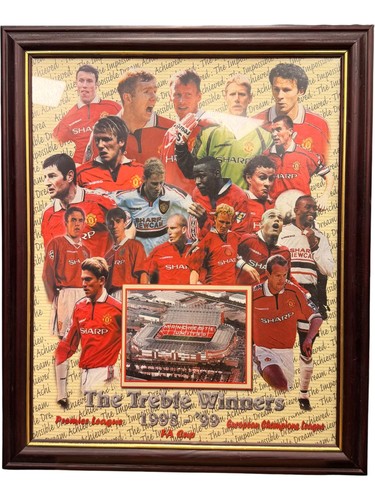 Manchester united treble - manchester,