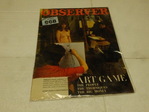 Observer magazine 1968 april - magazine,