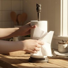 Owl Paper Towel Holder Durable
