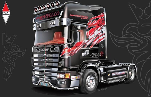 Italeri scania 164l - scania,
