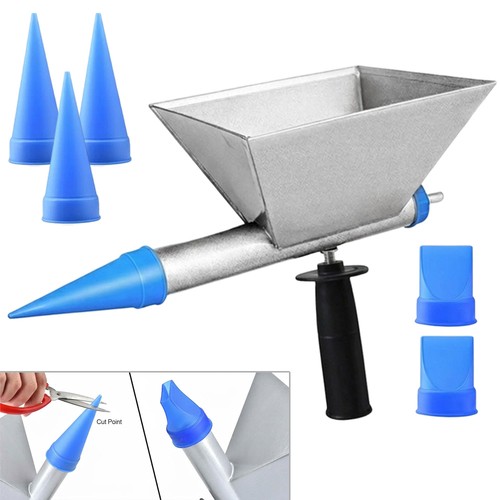 Auger mortar grouting gun - mortar,