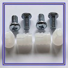 102267 x 4 (105163 x 4) IKEA Malm Hemnes Bed Slat Support Plastic Sleeve + Screw