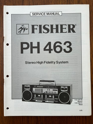 Fisher 463 stereo high - fisher,