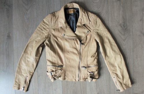 Brampton beige genuine - , leather