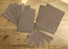 Plain khaki Curtains To Fit T2