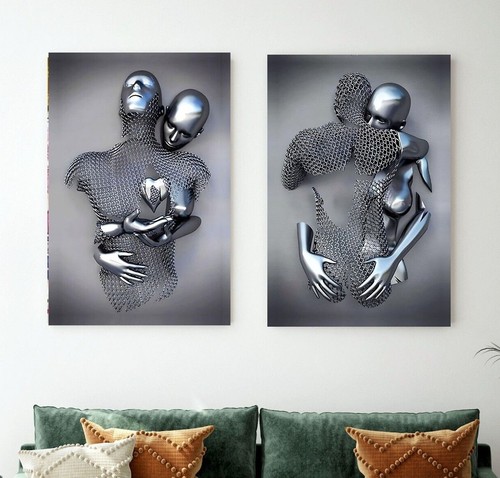 Silver metallic effect - silver,