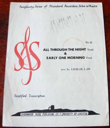 All through the night early - through, &