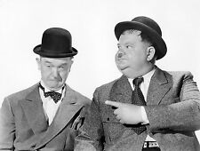 A3 SIZE - Laurel and Hardy 30 Black & White Print GIFT / WALL DECOR POSTER