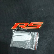 1x Golden Chrome Red RS Metal