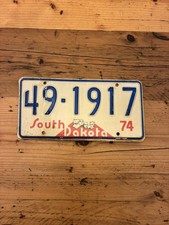 Vintage south dakota 1974 - vintage, us