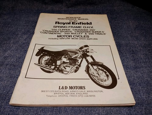 Royal enfield spring frame - spring, ohv
