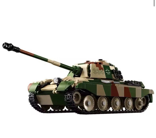 853pcs king tiger tank brick - tank,