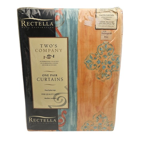 Rectella lined curtains - rectella, x