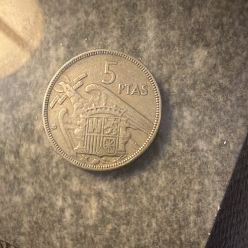 Ptas 1957 spain 5 - spain,