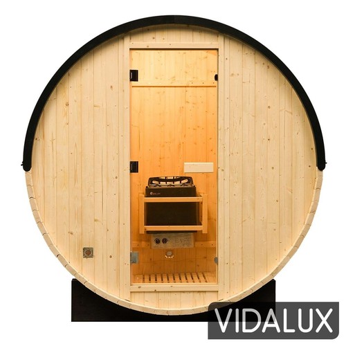 Vidalux person barrel sauna - 2,