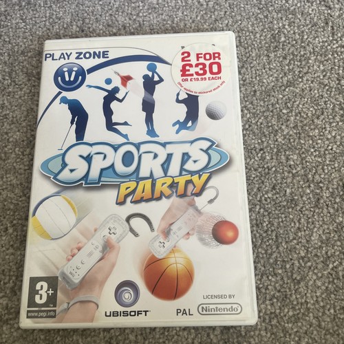 Sports party nintendo wii - sports, (nintendo