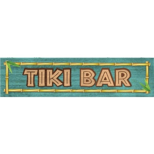 Tiki bar bamboo - tiki,