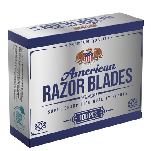 Premium silver razor - razor, blade