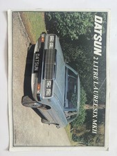 1980 Datsun 2 Litre Laurel Six MkII Sales Brochure – October Edition