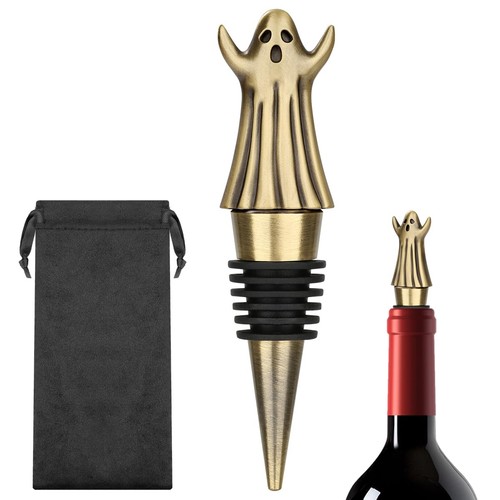 Novelty ghost wine - ghost, stopper