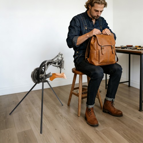Leather cobbler sewing machine - sewing,