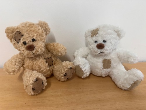 Patchwork teddy bears - patchwork,
