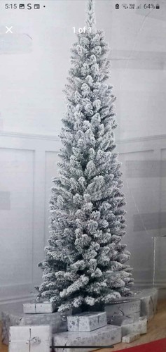 6ft slim snowy - slim, tree