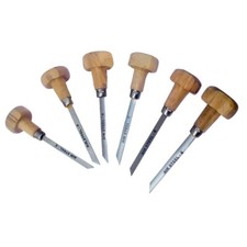 Jewellers 6 Piece Gravers Set