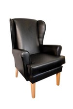Fireside wing chair - chair, high