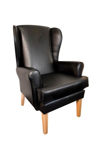 Fireside wing chair high back - wing,