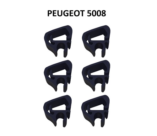 Peugeot 5008 front wiper - 6x,