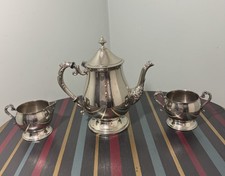 Vintage Silver-Plated Tea Set