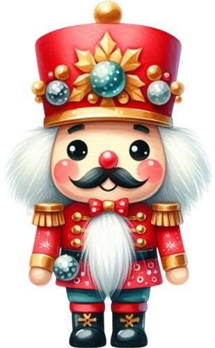 Christmas nutcracker wall - christmas,
