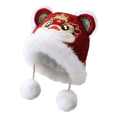 Chinese lion dance hat - chinese, warm