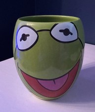 Kermit The Frog Mug Disney Store Coffee Cup Large Muppets Collectable barrel 