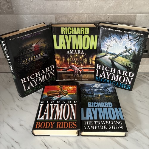 Richard laymon hardback book - laymon,